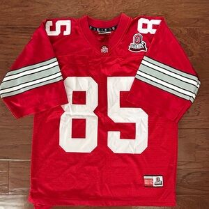 Red Football Jersey with Number 85